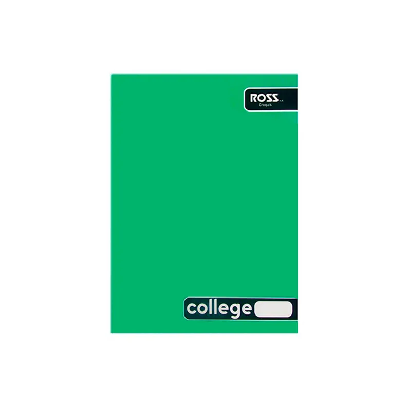 CUADERNO COLLEGE CROQUIS HOJA BLANCA 100 HOJAS ROSS