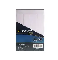 ETIQUETAS AUTOADHESIVAS 20X50MM BLANCA 80 UNIDADES LAVORO