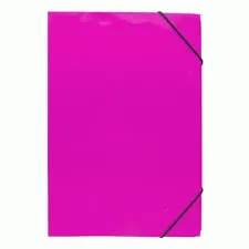 CARPETA CARTULINA CON ELASTICO FUCSIA LAVORO