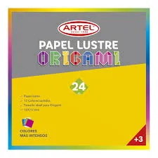 BLOCK PAPEL LUSTRE 16X16 24 HJS ARTEL