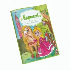 CUENTO P/COLOREAR RAPUNZEL 16 PAG ART&CRAFT