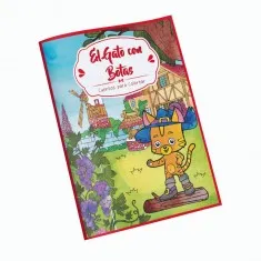 CUENTO P/COLOREAR GATO CON BOTAS 16 PAG ART&CRAFT