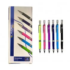 PORTAMINAS PUNTA 2.0MM CON SACAPUNTA LAVORO
