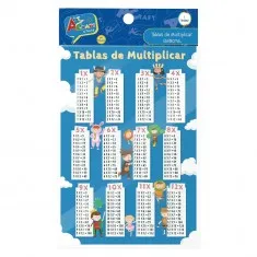 ETIQUETA ADHESIVA TABLA MULTIPLICAR ART&CRAFT