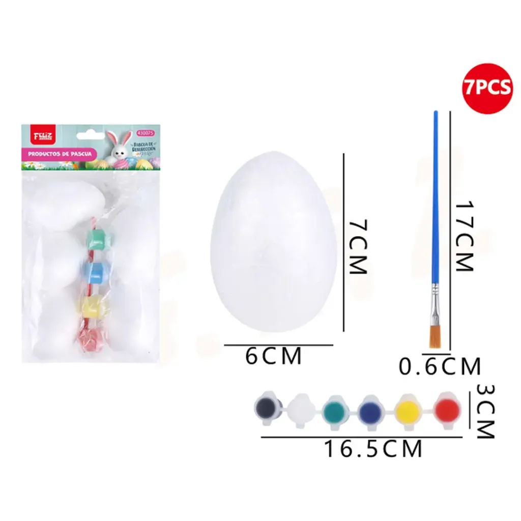 SET PARA PINTAR HUEVOS PLUMAVIT