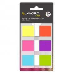 BANDERITAS POP UP 20X45MM LAVORO