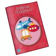 LIBRO COLOREAR TRANSPORTES 16 PAGINAS ART&CRAFT