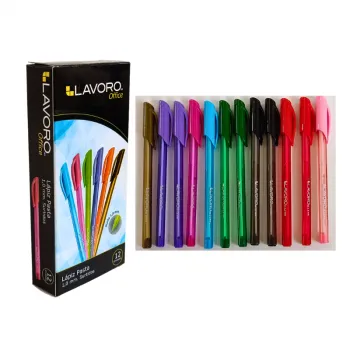 LAPIZ PASTA SEMI GEL COLORES SURTIDOS 1.0MM LAVORO