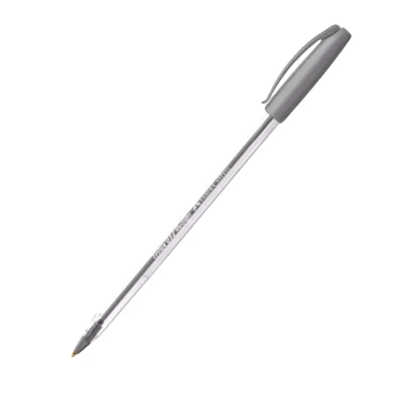 BOLÍGRAFO FABER TRILUX PLATEADO