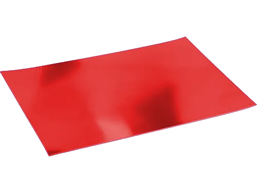 PLIEGO CARTULINA METALICA 50X70 ROJO PRONOBEL