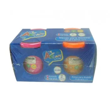 MASA PARA MODELAR ROSA/NARANJA 150GRS ART&CRAFT