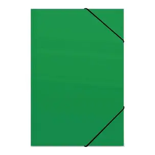 CARPETA CARTULINA CON ELASTICO VERDE LAVORO