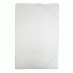 CARPETA PORTA DOCUMENTOS CON ELASTICO TRANSPARENTE LAVORO