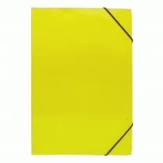 CARPETA CARTULINA CON ELASTICO AMARILLA FULTONS