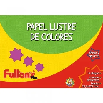 CARPETA PAPEL LUSTRE 14 HJS FULTONS
