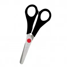 TIJERA ESCOLAR 13CMS NEGRO PUNTA ROMA FULTONS