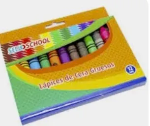 LAPIZ CERA 12 SELLOSCHOOL