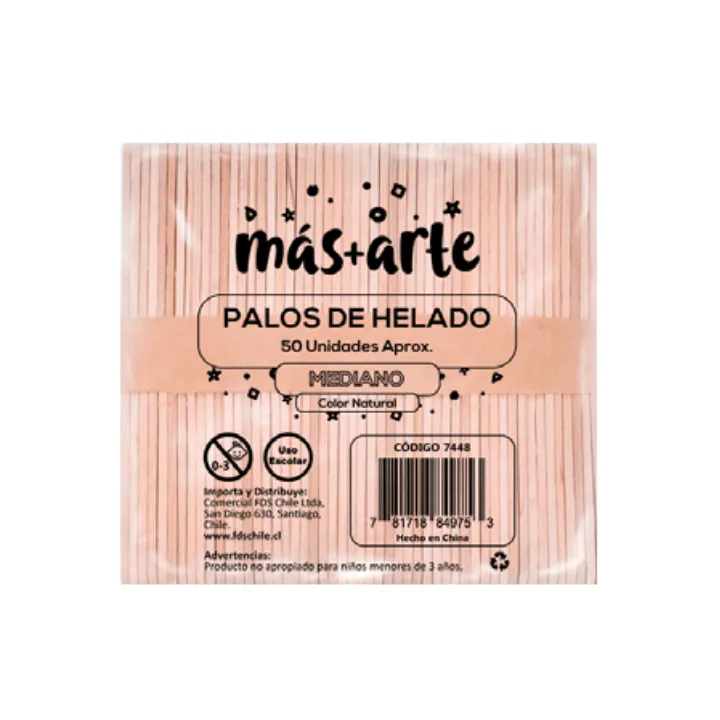 PALO HELADO NATURAL MAS ARTE