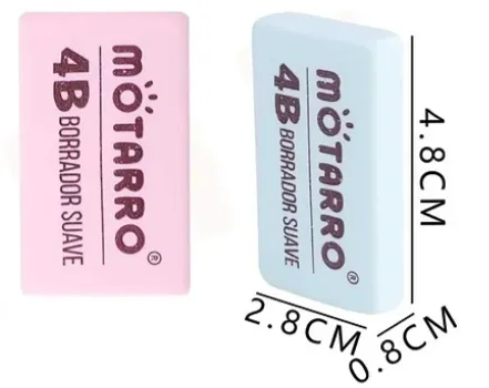 Goma de Borrar colores Motarro