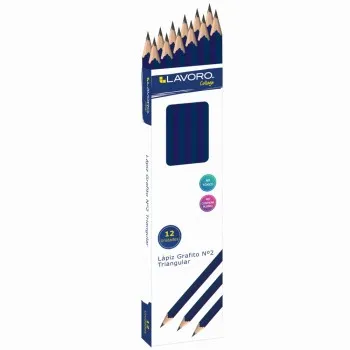 LAPIZ GRAFITO TRIANGULAR LAVORO