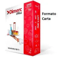 Papel carta 500 hojas Dimerc
