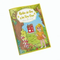 LIBRO CUENTO P/COLOREAR RICITOS DE ORO 16 PAG ART&CRAFT