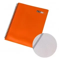 CUADERNO UNIVERSITARIO 7MM TAPA BLANDA 100 HOJAS GLAMTEX