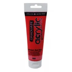 ACRILICO 120ML ROJO DE CADMIO DALER ROWNEY PINTURA